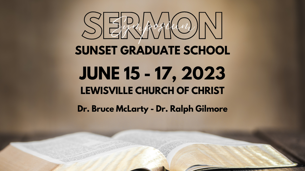 Graduate Sermon Symposium
